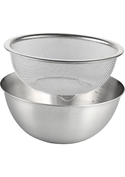 2 Makarna Spagetti Pirinç Durulama Süzgeç Yı Makinesi Pirinç Yı Kasesi Kevgir 24 cm (Yurt Dışından)