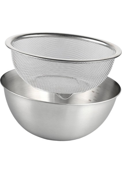 2 Makarna Spagetti Pirinç Durulama Süzgeç Yı Makinesi Pirinç Yı Kasesi Kevgir 24 cm (Yurt Dışından)