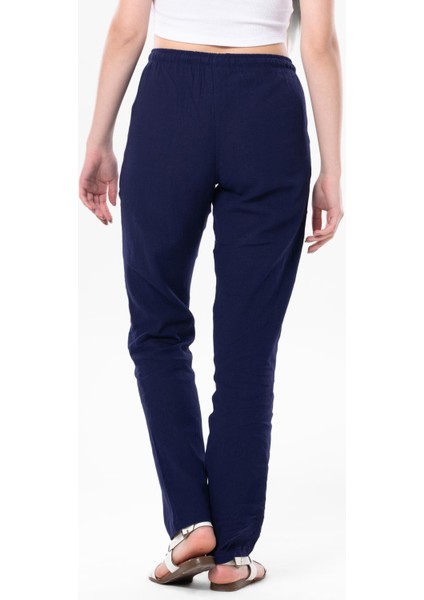 Çift Cepli Unisex Yazlık Pantolon Mor