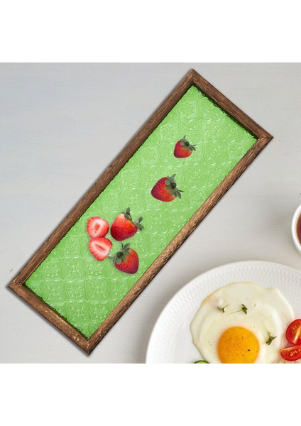 Japon Tarzı Çay Servis Tepsisi Sayacı Ekran Plaka Yemekleri Mutfak Yeşil 32.7X12.3CM (Yurt Dışından) fiyatları