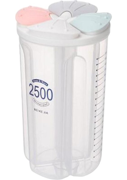 Sınıflandırma Bölünmüş Kutu Gıda Saklama Kapları Için Şeker 2500ML (Yurt Dışından)