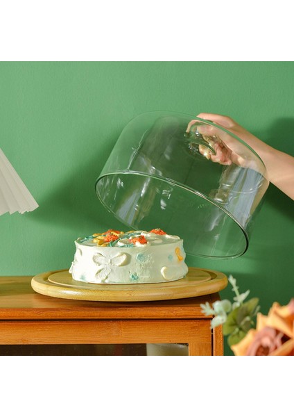 Kek Stand Meyve Tatlı Tabağı Dönen Pasta Standı Yemek Masası Düğünler 260X167MM (Yurt Dışından)
