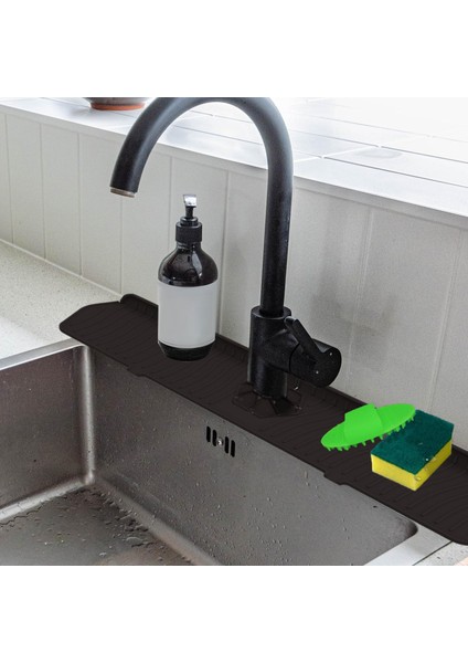 Karşı Musluk Emici Mat Musluk Sıçrama Avcısı Restoran Banyo Siyahı (Yurt Dışından) fiyatları