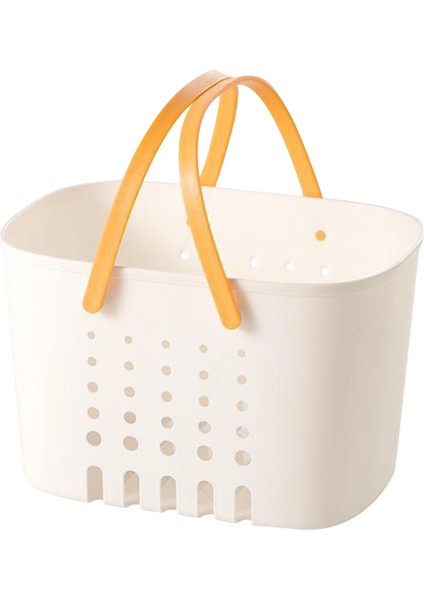 Duş Tote Depolama Sepeti Sarı I Içi Boş Çok Fonksiyonlu Yurt (Yurt Dışından)