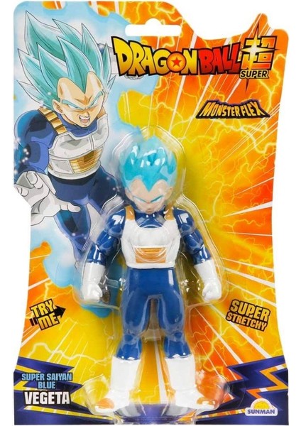 Dragon Ball Stretch Figür 15 cm Super Saiyan Blue Vegeta