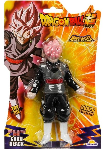 Dragon Ball Stretch Figür 15 cm Super Saiyan Rose Goku Black