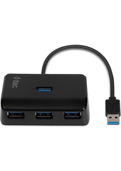 4in1 Type C To 4x USB 3.2 Gen1 Çoğaltıcı Çevirici Hub, 5gbps Yüksek Hızlı Veri Aktarımlı Adaptör