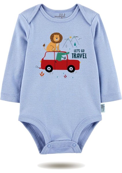 3'lü Organik Baskılı Mavi-Ekru Uzun Kollu Bebek Body ZIBINUZUN-GÜNEŞ-MAVI-EKRU-385-276 modelleri