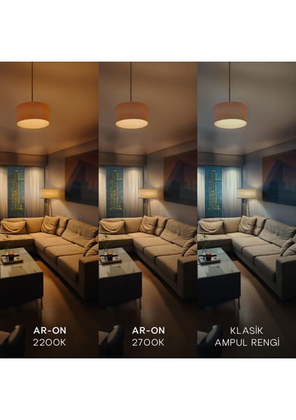 Dekoratif LED Ampul Mod1006 E14 2200 Kelvin