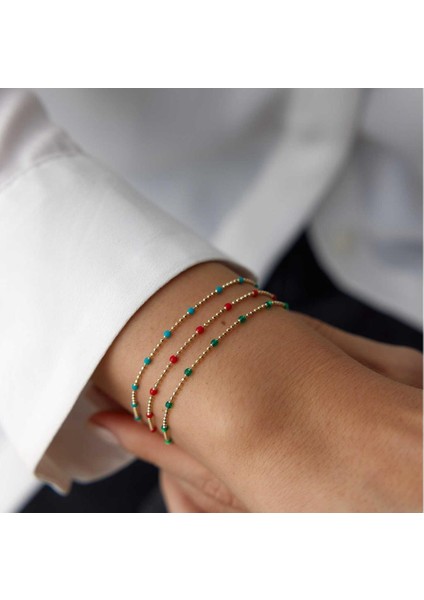 Mineli Golf Zincir Bileklik