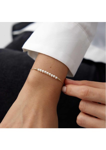 Sıralı Inci Bileklik