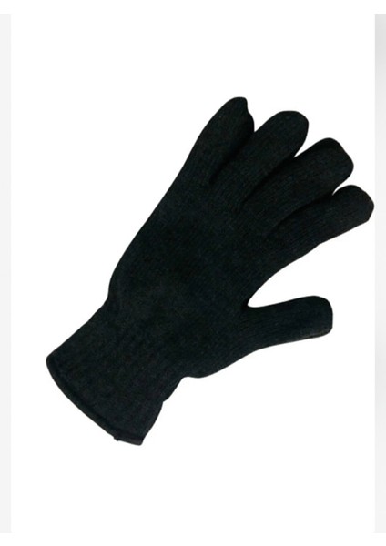 Unisex Siyah Termal Kışlık Kaliteli Polar Eldiven