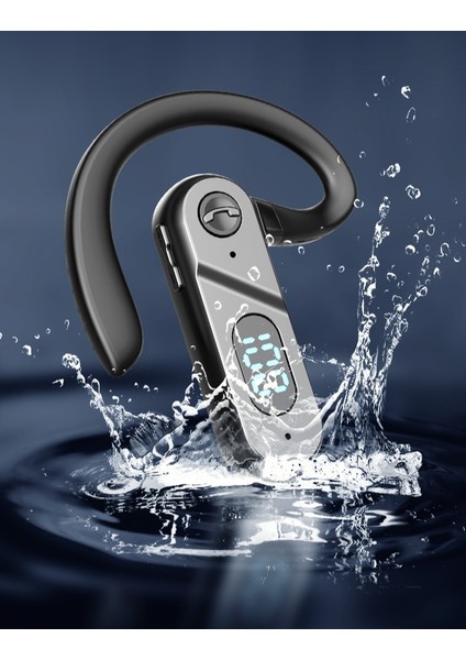 Kemik Iletimli Spor Iş Arabası Bluetooth Kulaklık (Yurt Dışından)