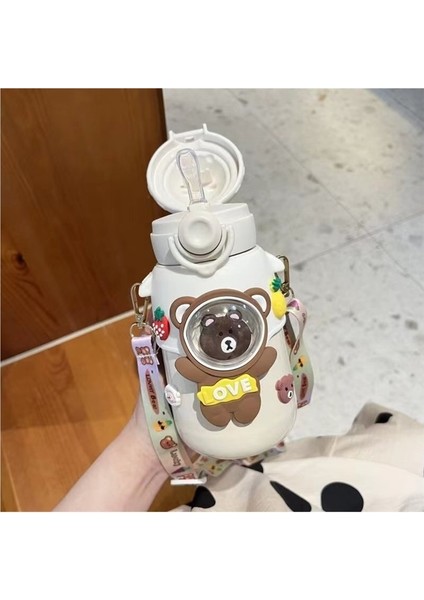 Çocuk Termos Bardak Gıda Sınıfı Su Bardağı Büyük Kapasiteli Pipetli Bardak (Yurt Dışından) fiyatları