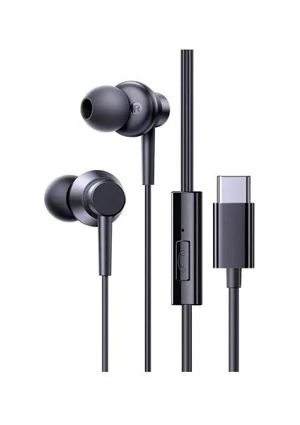 Type-C Girişli Hd Mikrofonlu Stereo Kablolu Type-C Kulaklık Iphone 15 15 Pro Max Kulaklık