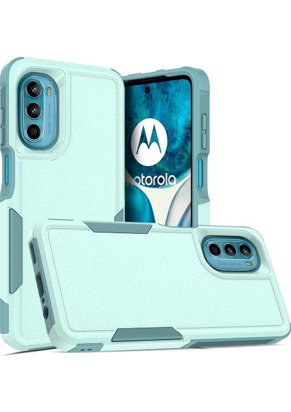 Motorola Moto G52 Halkalı Darbeye Dayanıklı Telefon Kılıfı (Yurt Dışından)