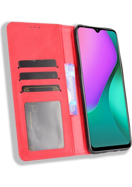 Infinix Hot 10 Play Kart Yuvalı Deri Cüzdan Telefon Kılıfı (Yurt Dışından)