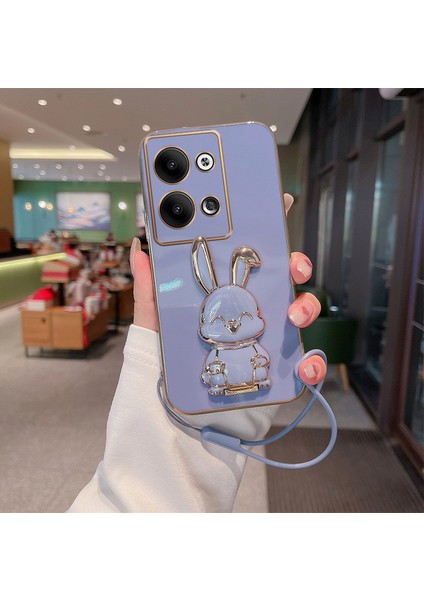 Oppo Reno 9 Pro Plus Elektroliz Tavşan Telefon Kılıfı (Yurt Dışından)