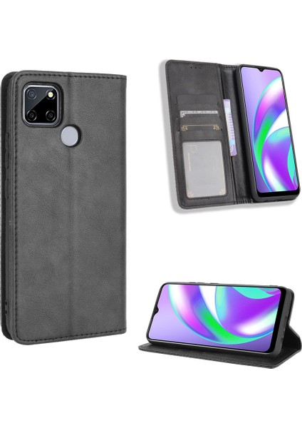 Oppo A15 / Oppo A15S Kart Yuvalı Deri Cüzdan Telefon Kılıfı (Yurt Dışından) fiyatları