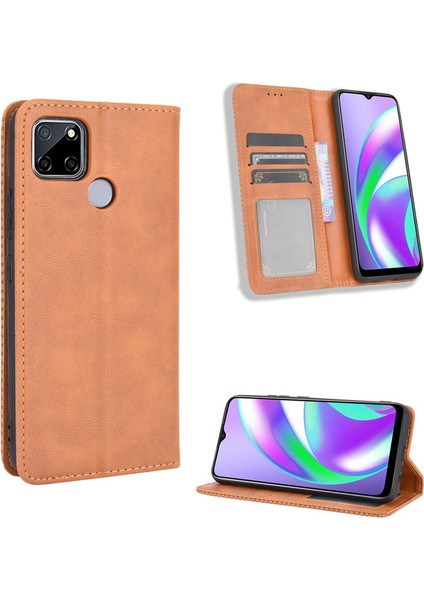 Oppo A15 / Oppo A15S Kart Yuvalı Deri Cüzdan Telefon Kılıfı (Yurt Dışından) fiyatları