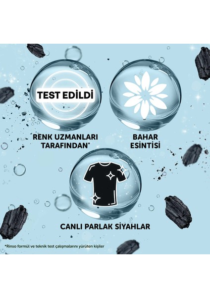 Sıvı Çamaşır Deterjanı Kömür Siyahlığı Siyahlar İçin Komple Bakım Serisi 3L