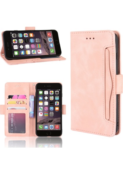 iphone 6 / iPhone 6s Kart Yuvalı Deri Cüzdan Telefon Kılıfı (Yurt Dışından)