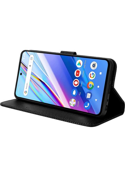 Blu G91 Pro Kart Yuvalı Deri Cüzdan Telefon Kılıfı (Yurt Dışından)