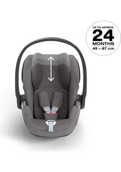 Cloud T Isize (Adac Ödüllü Tam Yatışlı Bebek Puset Ana Kucağı 0-13 Kg)