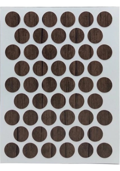 Pvc Yapışkanlı Tapa Desenli 14MM Düz Yüzey Antik Dark