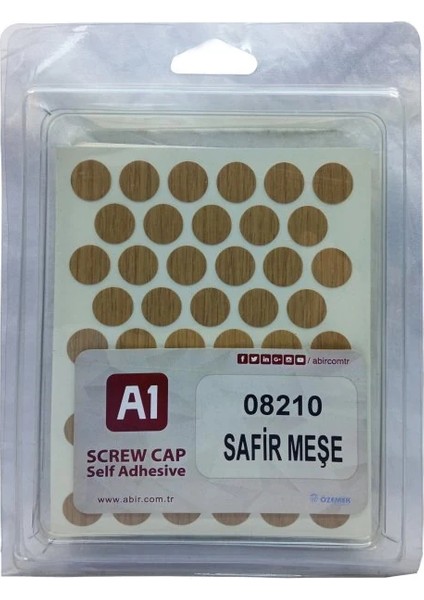 Pvc Yapışkanlı Tapa Desenli 14MM Safir Meşe