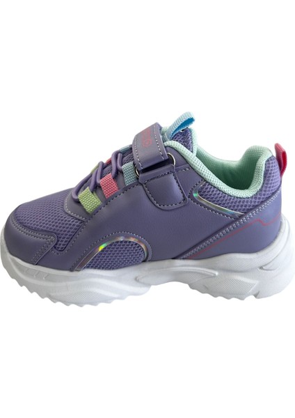1447 PY23-1447 Patik Spor Ayakkabı Lila Su Yeşili Lila modelleri