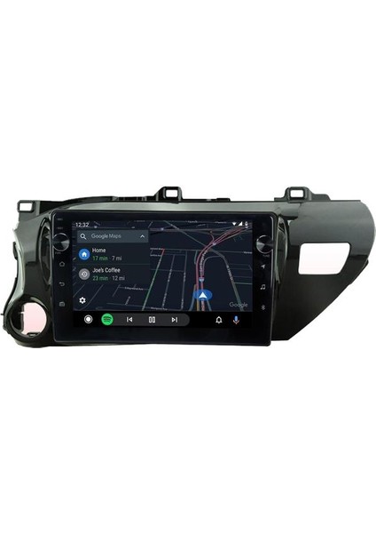 Toyota Hilux Android Carplay Navigasyon ve Multimedya Sistemi 2017-2021