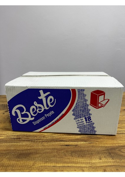 Beste 150'LI 18 Paket dispenser Peçete