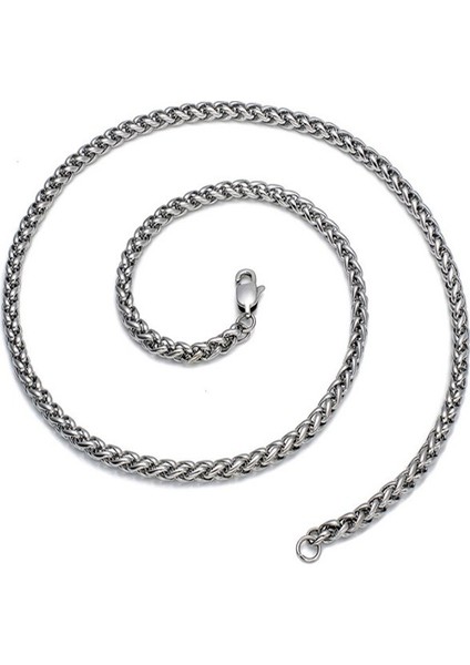 Gümüş Renk Chavin Angelus Lufigo Unisex Erkek Çelik Zincir Kolye 55 cm Çelik Kolye - 2673 fiyatları