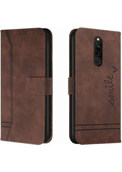 Telefon Kılıfı Için Xiaomi Redmi 8/8A Kart Yuvaları Kapak Flip Folio Cüzdan Pu (Yurt Dışından) indirimleri
