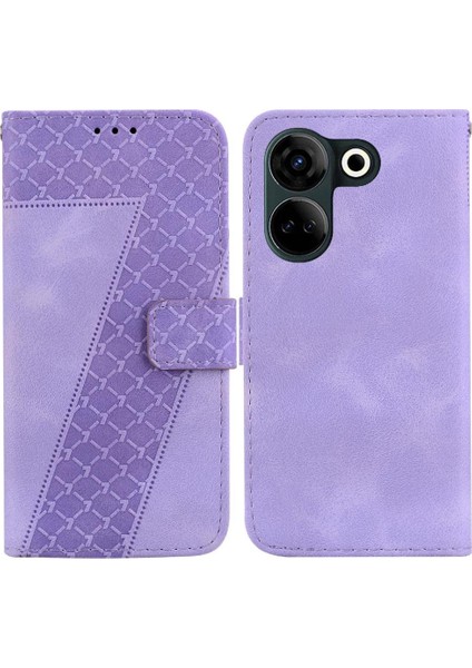 Tecno Camon 20 Kart Yuvası Fonksiyonu Için Telefon Kılıfı Cüzdan Flip Folio Kapak (Yurt Dışından)