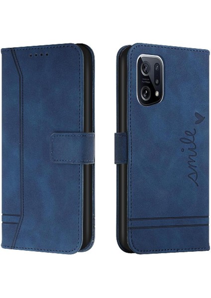 Oppo Bulmak Için Telefon Kılıfı X5 Pro Flip Folio Cüzdan Manyetik Kapatma El Pu (Yurt Dışından)