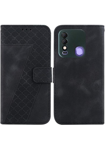Tecno Spark 8/8t Kart Yuvası Fonksiyonu Için Telefon Kılıfı Flip Folio Kapak Cüzdan (Yurt Dışından)