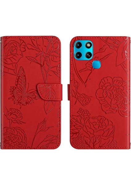 Infinix Akıllı 6 Anti-Damla Koruma Için Kılıf ile Darbeye Deri Kılıf (Yurt Dışından)