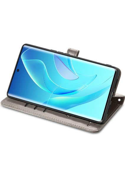 Huawei Honor 60 Için Kılıf Kısa Kayış Karikatür Hayvanlar Darbeye Deri (Yurt Dışından) modelleri