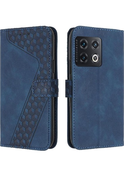 Oneplus 10 Pro Için Telefon Kılıfı Manyetik Cüzdan Flip Folio Kickstand Kart (Yurt Dışından)