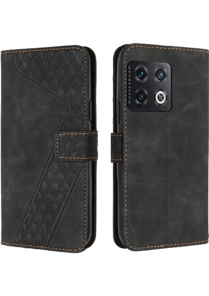 Oneplus 10 Pro Için Telefon Kılıfı Manyetik Cüzdan Flip Folio Kickstand Kart (Yurt Dışından)