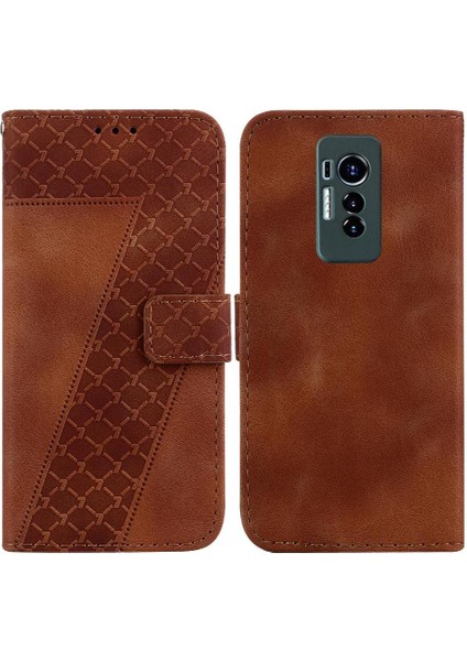 Tecno Phantom x Flip Folio Kapak Için Telefon Kılıfı Pu Deri Cüzdan Kart (Yurt Dışından)