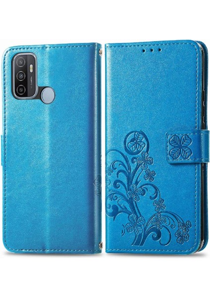 Oppo A53 2020 Kılıf Için Kılıf Kısa Kayış Zarif Iş Çevirme (Yurt Dışından)