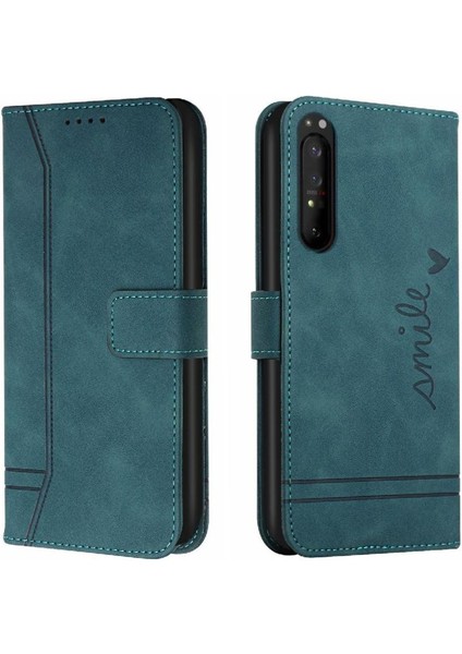 Sony Xperia 1 Iii Flip Folio Cüzdan Için Telefon Kılıfı El Kayışı Kart Yuvaları (Yurt Dışından)