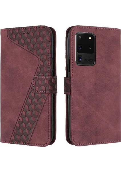Samsung Galaxy S20 Ultra Cüzdan Manyetik Kart Yuvaları Için Telefon Kılıfı Kapak (Yurt Dışından) indirimleri