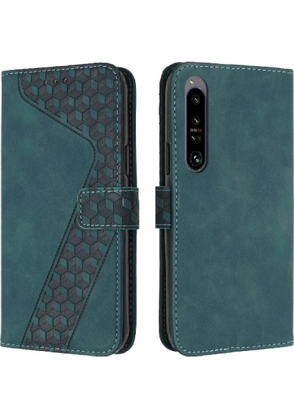 Sony Xperia 1 Iv Kickstand Kart Yuvaları Için Telefon Kılıfı Kapak Manyetik Flip (Yurt Dışından)