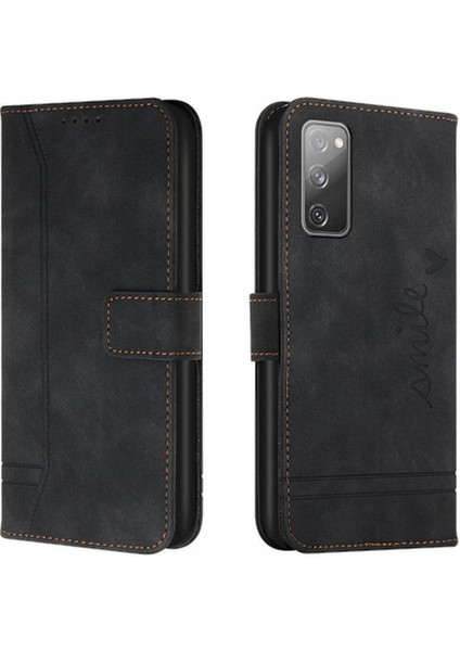 Samsung Galaxy S20 Fe Kart Yuvaları Için Telefon Kılıfı Kapak Flip Folio Cüzdan Pu (Yurt Dışından)