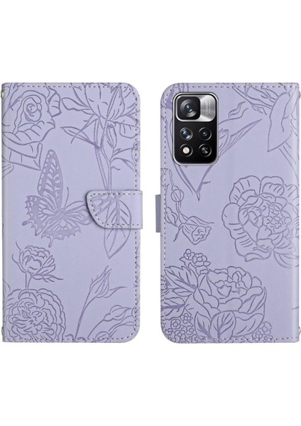 Xiaomi Poco M4 Pro 5g Anti-Damla Koruma Pu Deri Kapak Çevirin (Yurt Dışından)