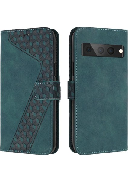 Google Pixel 7 Pro Için Telefon Kılıfı Kickstand Cüzdan Flip Folio Kart Yuvaları (Yurt Dışından)